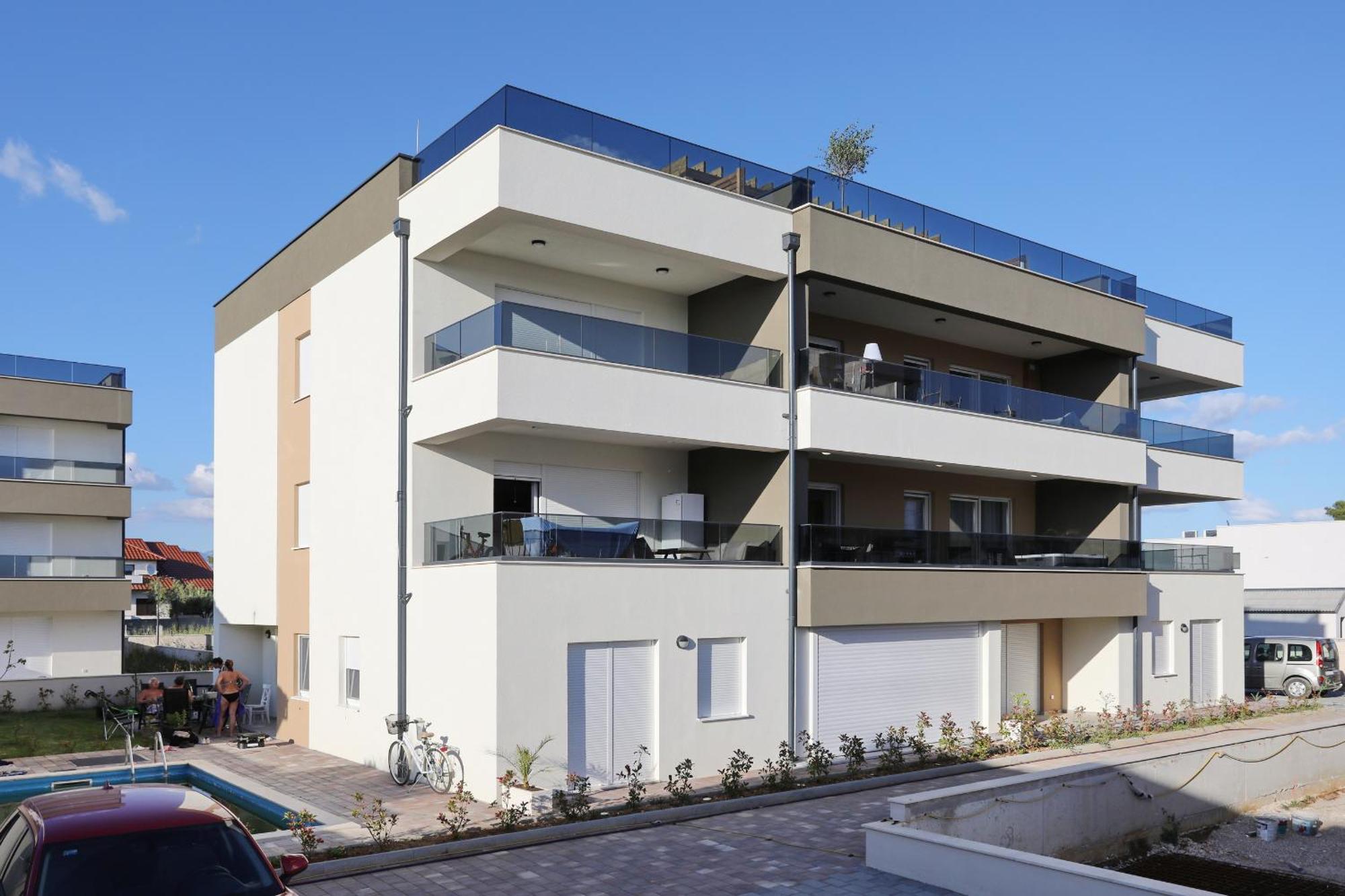 Apartment Relex With Pool & Jacuzzi Privlaka  Exterior foto